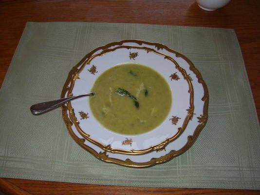 creme de sopa de espargos