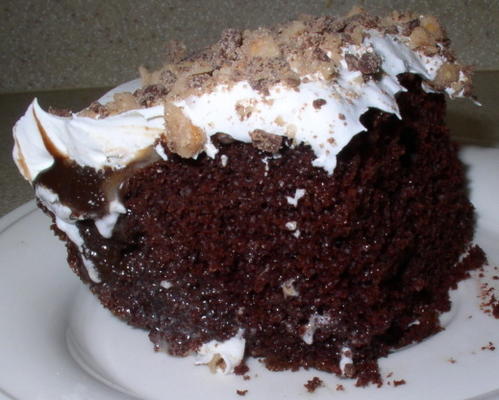 bolo de chocolate trovão