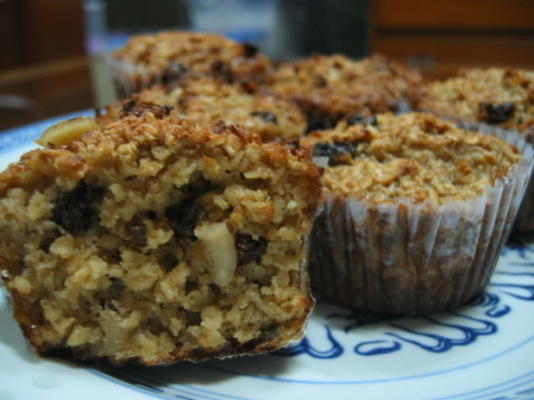 Muffins de aveia (sem farinha!)