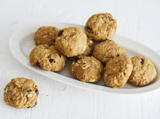 cookie de café da manhã amora abóbora