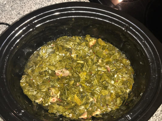 pote de barro couve e presunto
