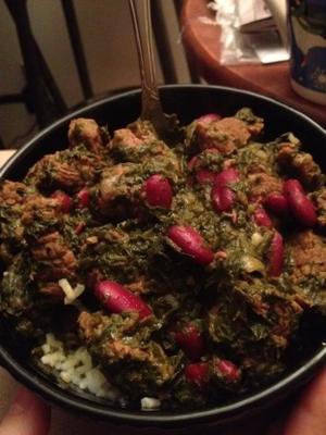 ghormeh sabzi - guisado verde persa