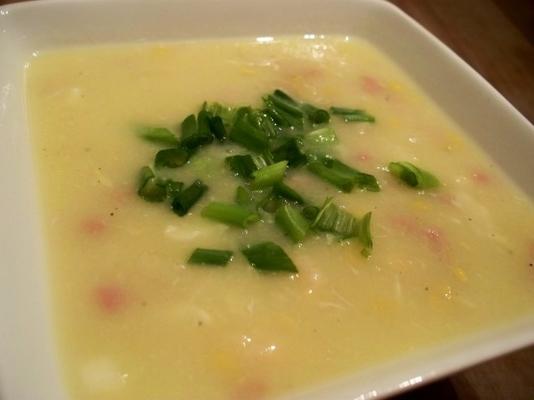 eu posso cozinhar sopa de milho de veludo yan
