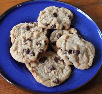biscoitos de chocolate favoritos da manteiga de amendoim do addie