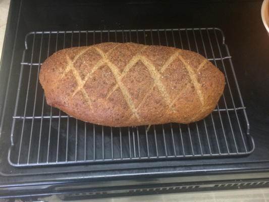 pão de semente de linho (máquina de pão)
