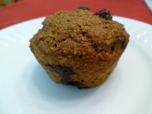 os melhores muffins de farelo de mirtilo