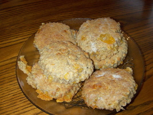 bolinhos de queijo cheddar de iogurte