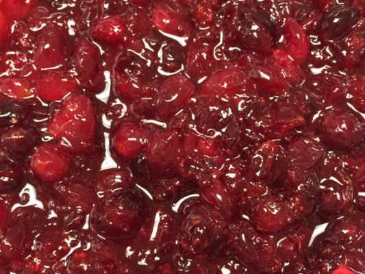 molho de cranberry grande marnier