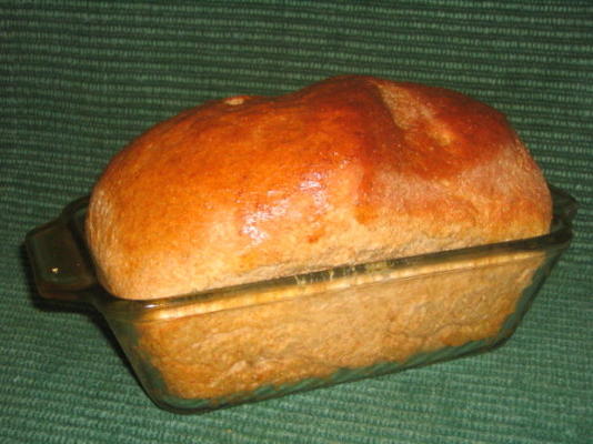 Pão de trigo de mel incrível (não precisa de máquina de pão!)