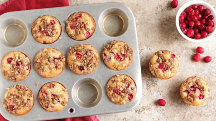 muffins streusel de amora