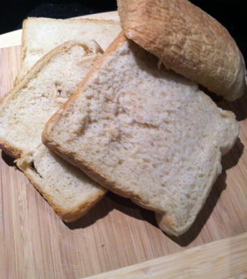 pão camponês fofo (vegan e baixo teor de gordura)