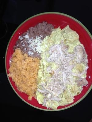 chilaquiles com frango