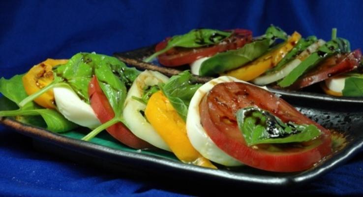 mozzato salad (aka caprese)