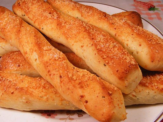 palitos de queijo parmesão e alho