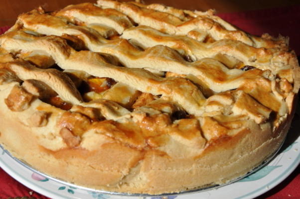 torta de maçã holandesa (appeltaart do oma)