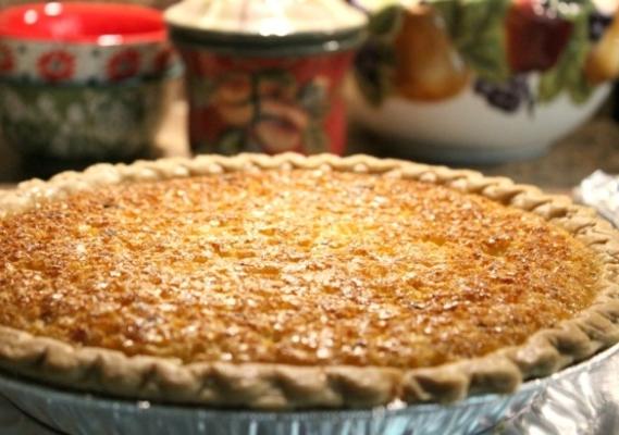 recheio de torta de xadrez de estilo de limão do Sul