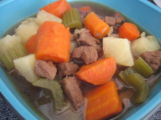 sopa de assado de panela yankee