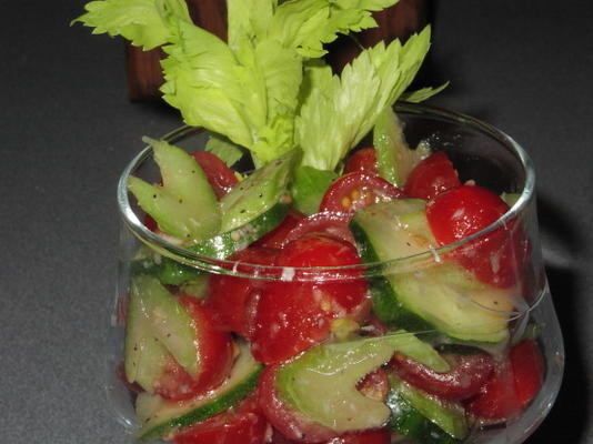 Salada de Tomate Bloody Mary