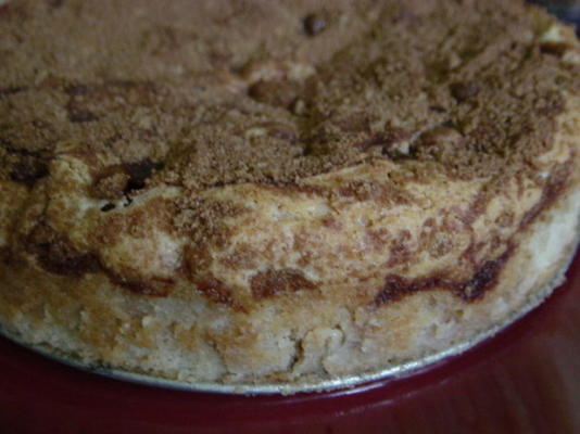 bolo de canela de maçã amanteigada