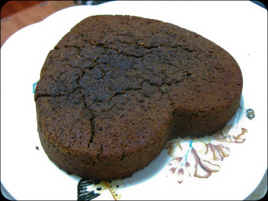 brownies de alfarroba de trigo integral