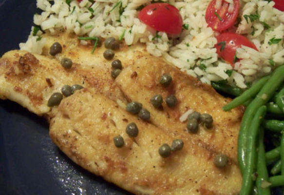 tilapia piccata