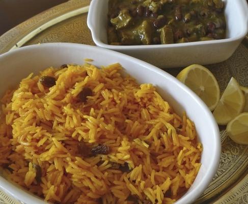 arroz amarelo sul-africano