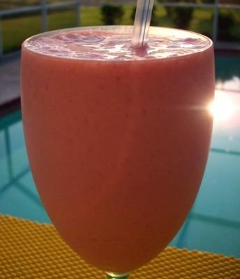 batido de morango limonada