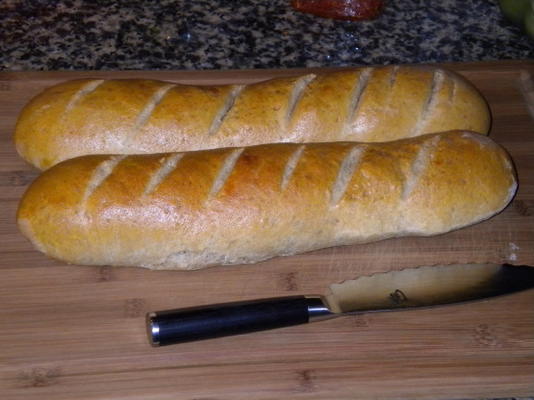 pão italiano pão máquina (cozido no forno)