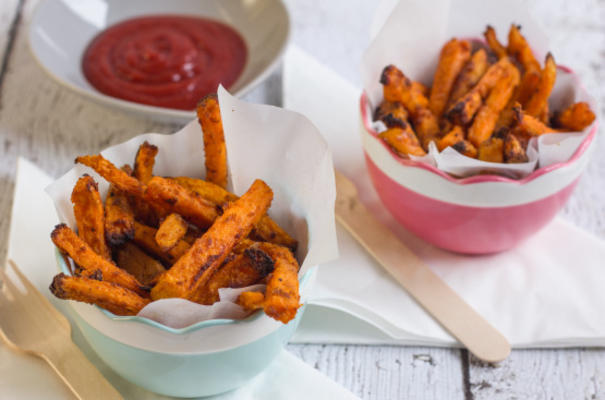 batata frita assada no forno