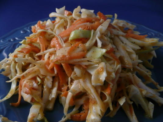 salada de repolho doce e picante