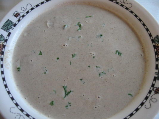 creme sueco de sopa de cogumelos (champinjonpure)