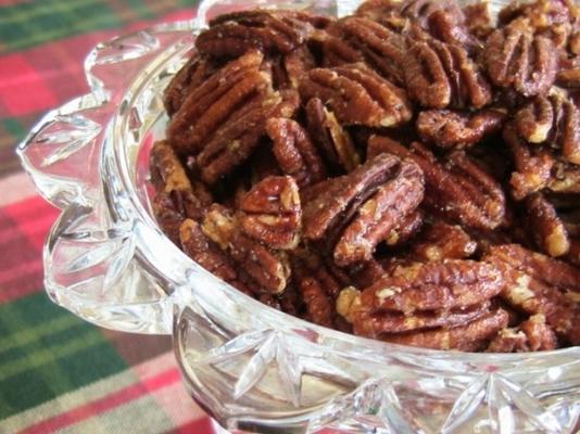 nozes cristalizadas doces e picantes - com um chute