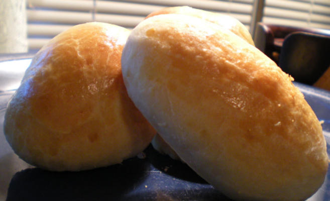 kolaches de salsicha caseira