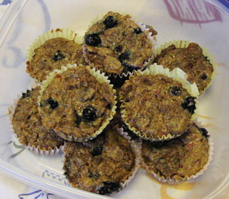 muffins de frutas saudáveis
