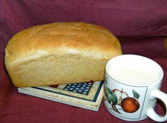 mãe, você pode fazer o seu pão? (usando farinha moída na hora)