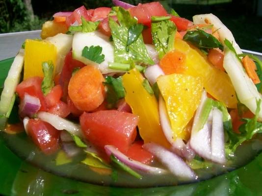 salada de legumes pepino