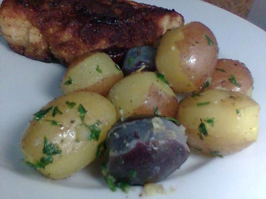 batatas salsa de limão