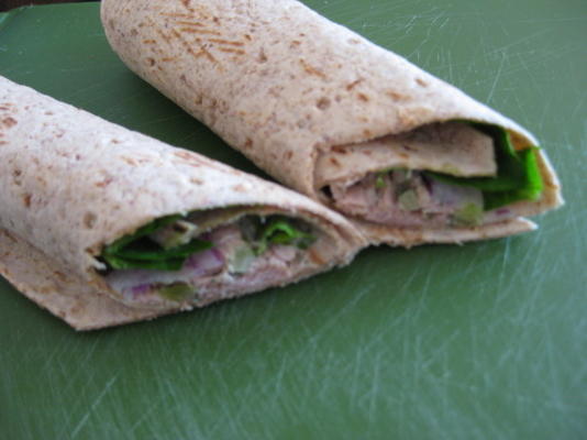 observadores do peso salada de atum