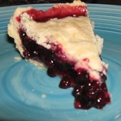 torta de huckleberry selvagem da tia