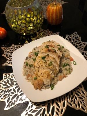 Risoto de tomate e cogumelos de Gordon Ramsay