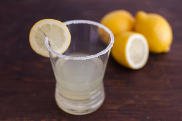 o coquetel de limão perfeito
