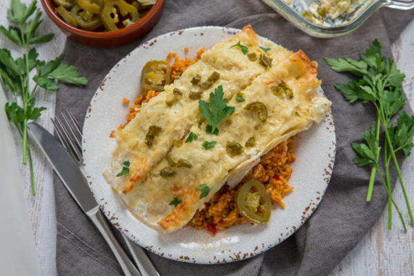 enchiladas de frango ww