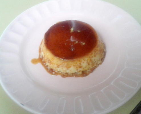 flan de caramelo cremoso