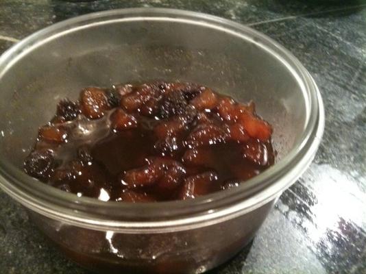 chutney de pêra de gengibre