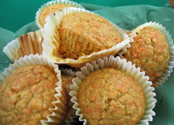 muffins de cenoura maple