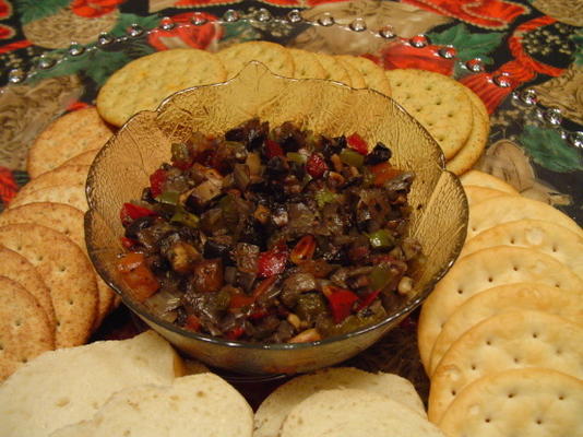 caponata cogumelo portabella