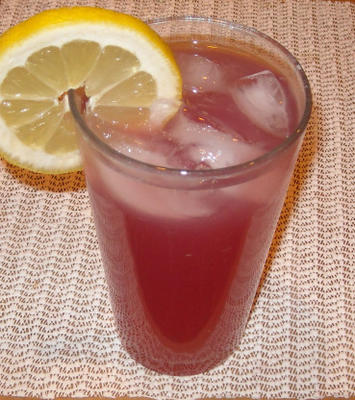 limonada de cranberry