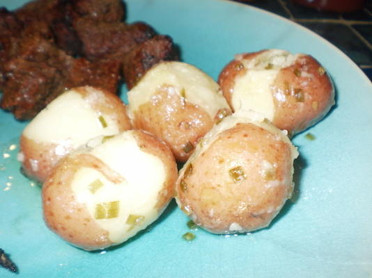 batatas novas temperadas