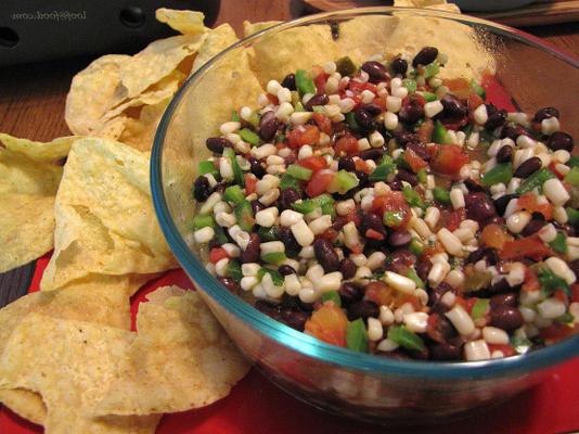 salada de milho e feijão fiesta