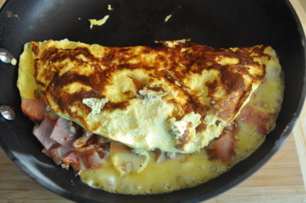 omelete de brie e bacon (tesouro 10)